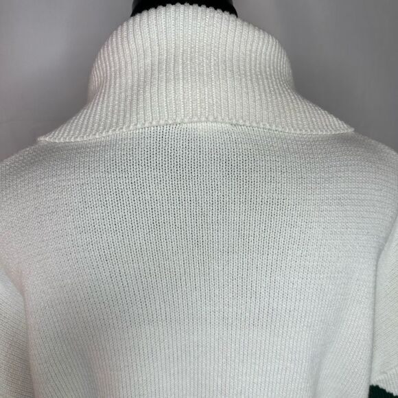 BiBi Multi Color Chevron Pattern Sweater Size L - Picture 9 of 16